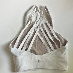 Lululemon high neck free to move bra size 2